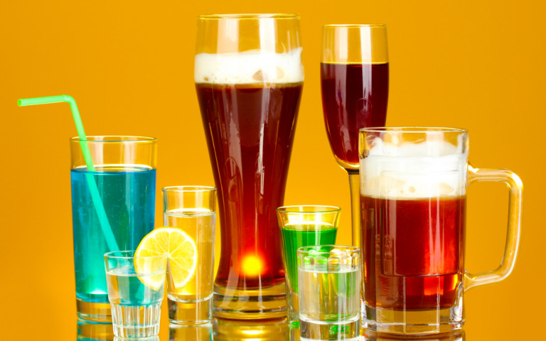 Verschillende soorten alcohol