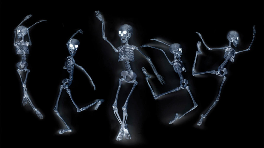 Squelettes dansantes 