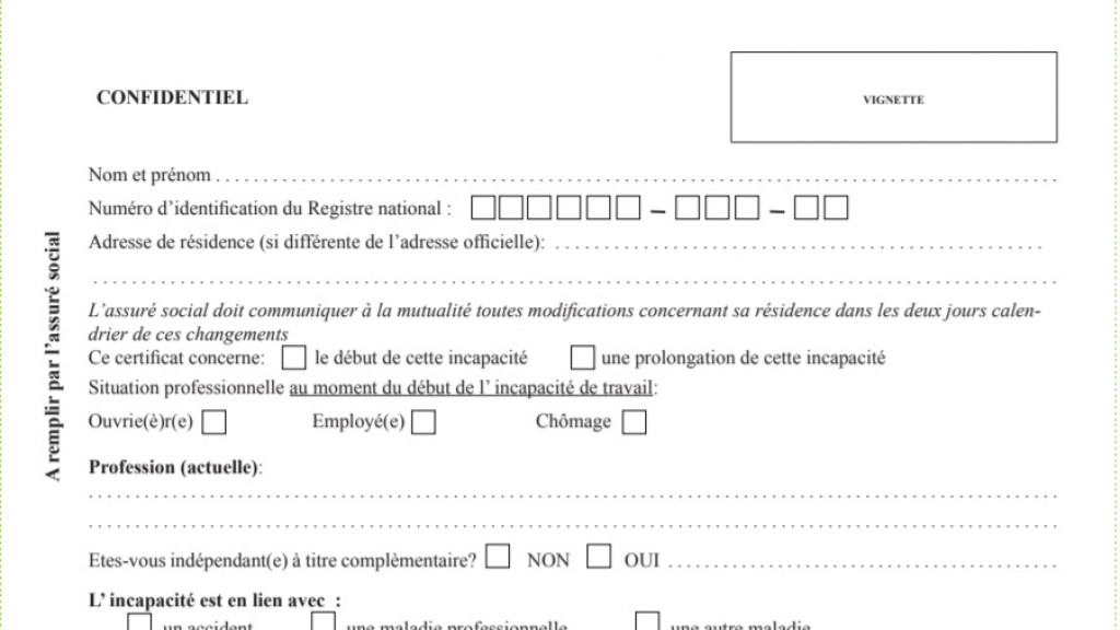 ML Hainaut-Namur - Certificat confidentiel