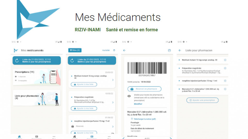 ML Hainaut-Namur - application INAMI mes médicaments 2