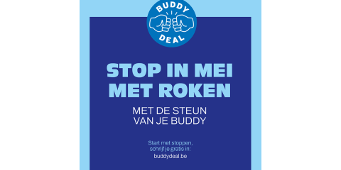 Stop in mei met roken met steun van je buddy - Buddy deal campagne 2024 Instagram