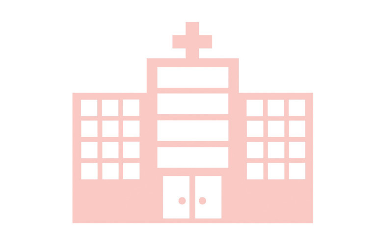LM icoon ziekenhuis roze