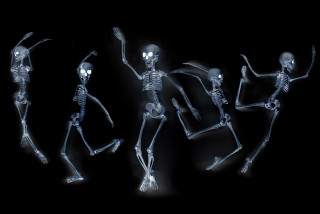 Dansende skeletten
