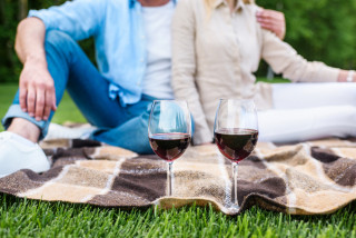 Deux verres de vin
