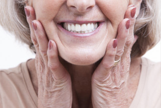 femme au sourire