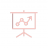 LM icoon re-integratietraject roze
