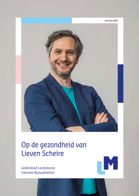 cover ledenblad LM Oost-Vlaanderen 2022-3 - Op de gezondheid van Lieven Scheire